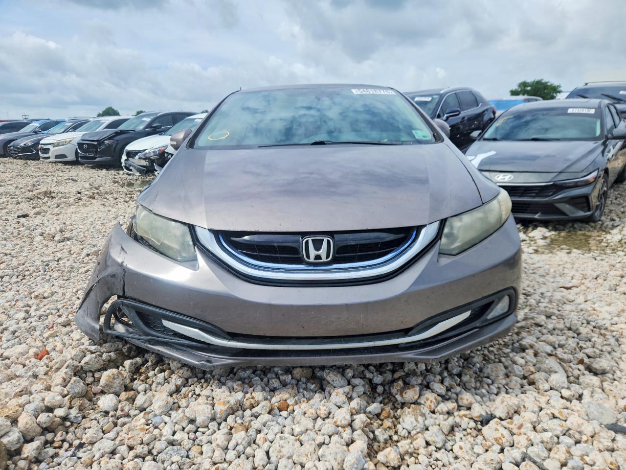 2013 Honda Civic Hybrid L Charcoal vin: 19XFB4F39DE000346