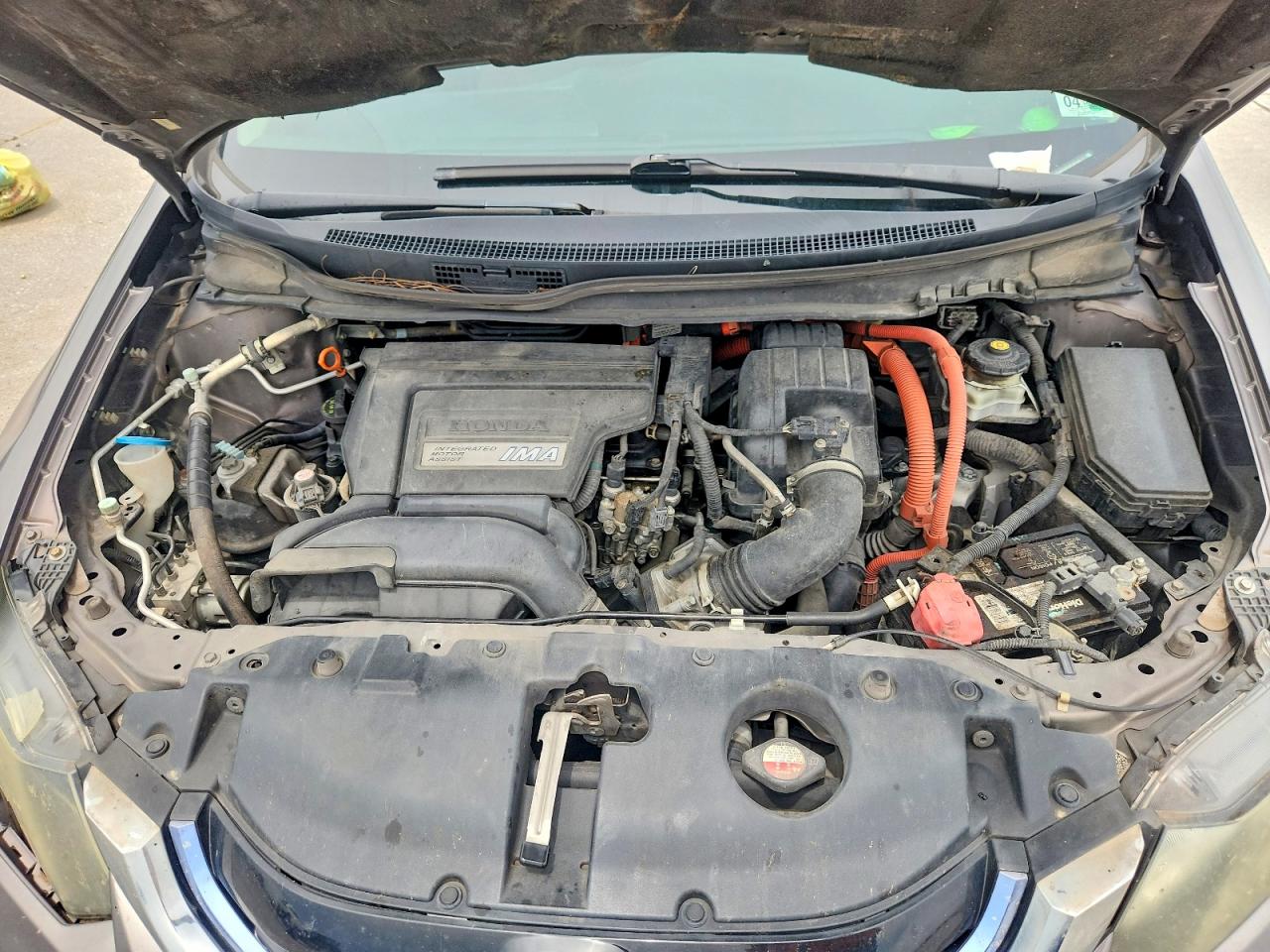 2013 Honda Civic Hybrid L Charcoal vin: 19XFB4F39DE000346