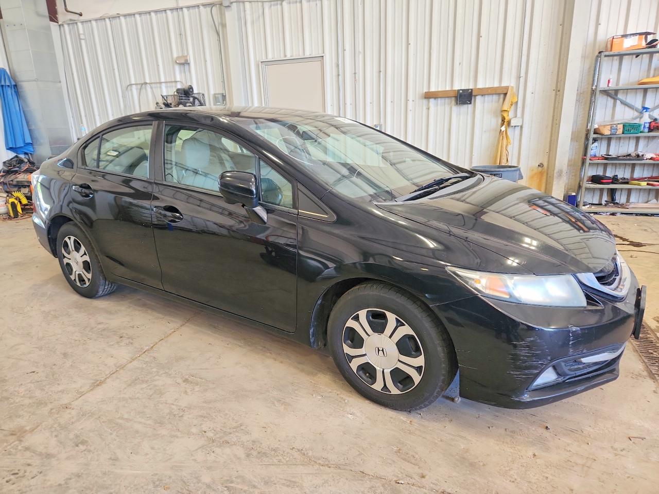 2015 Honda Civic Hybrid L Black vin: 19XFB4F39FE201439