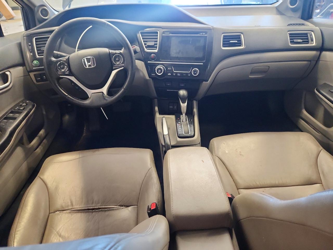 2015 Honda Civic Hybrid L Black vin: 19XFB4F39FE201439