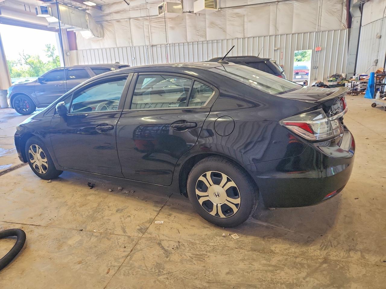 2015 Honda Civic Hybrid L Black vin: 19XFB4F39FE201439