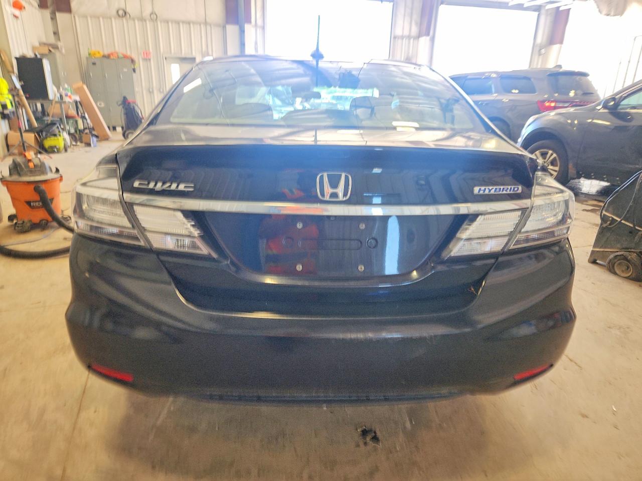 2015 Honda Civic Hybrid L Black vin: 19XFB4F39FE201439