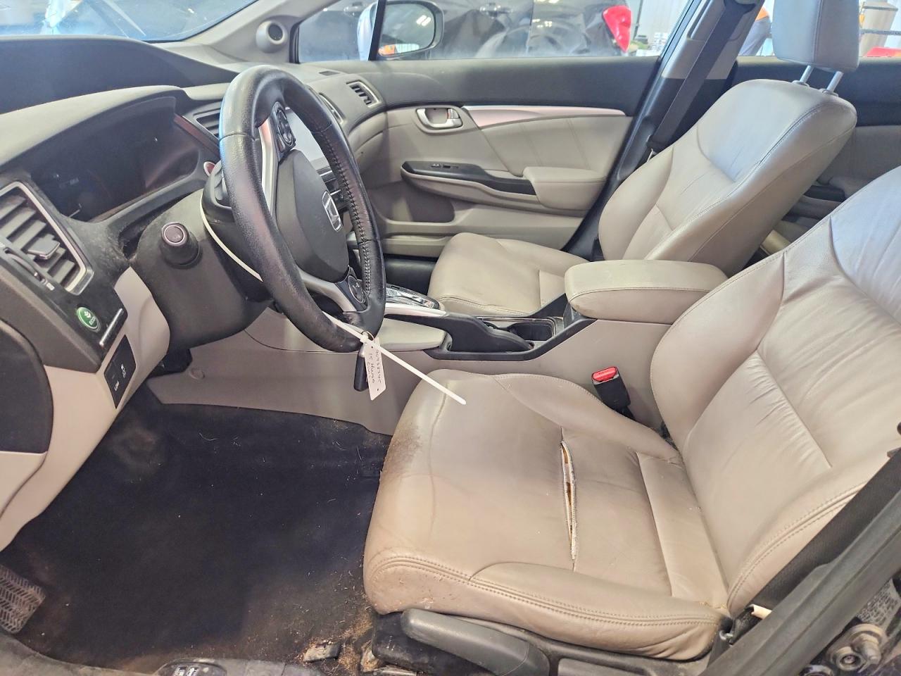 2015 Honda Civic Hybrid L Black vin: 19XFB4F39FE201439