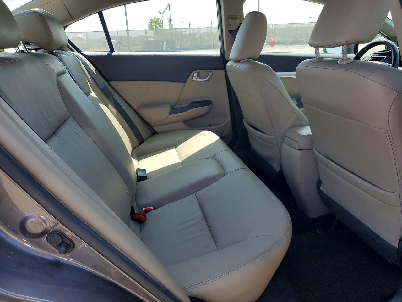 2013 Honda Civic Hybrid L Gray vin: 19XFB4F3XDE203908