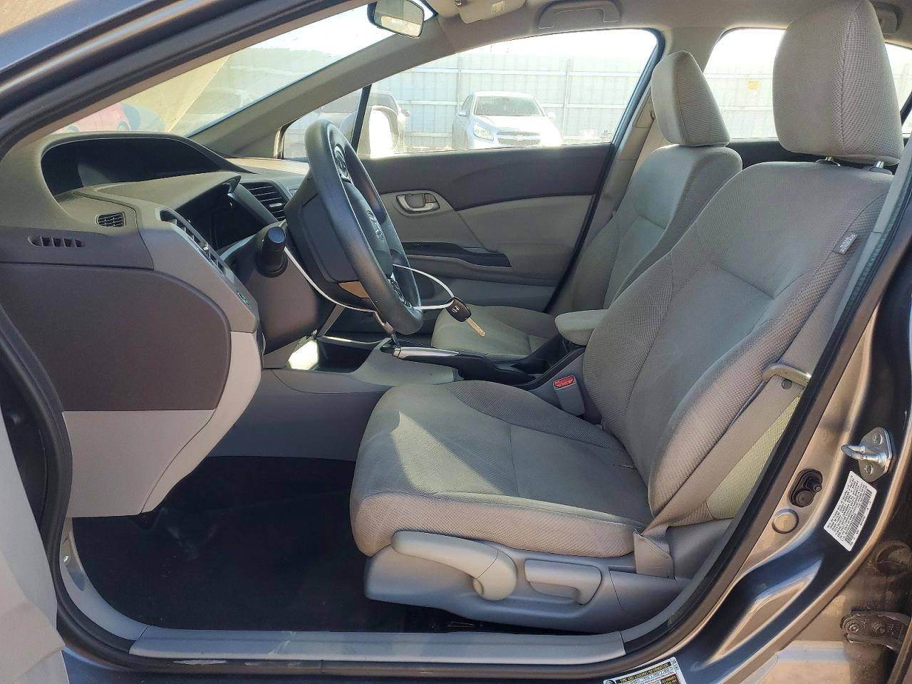 2012 Honda Civic Natural Gas Charcoal vin: 19XFB5F50CE000628