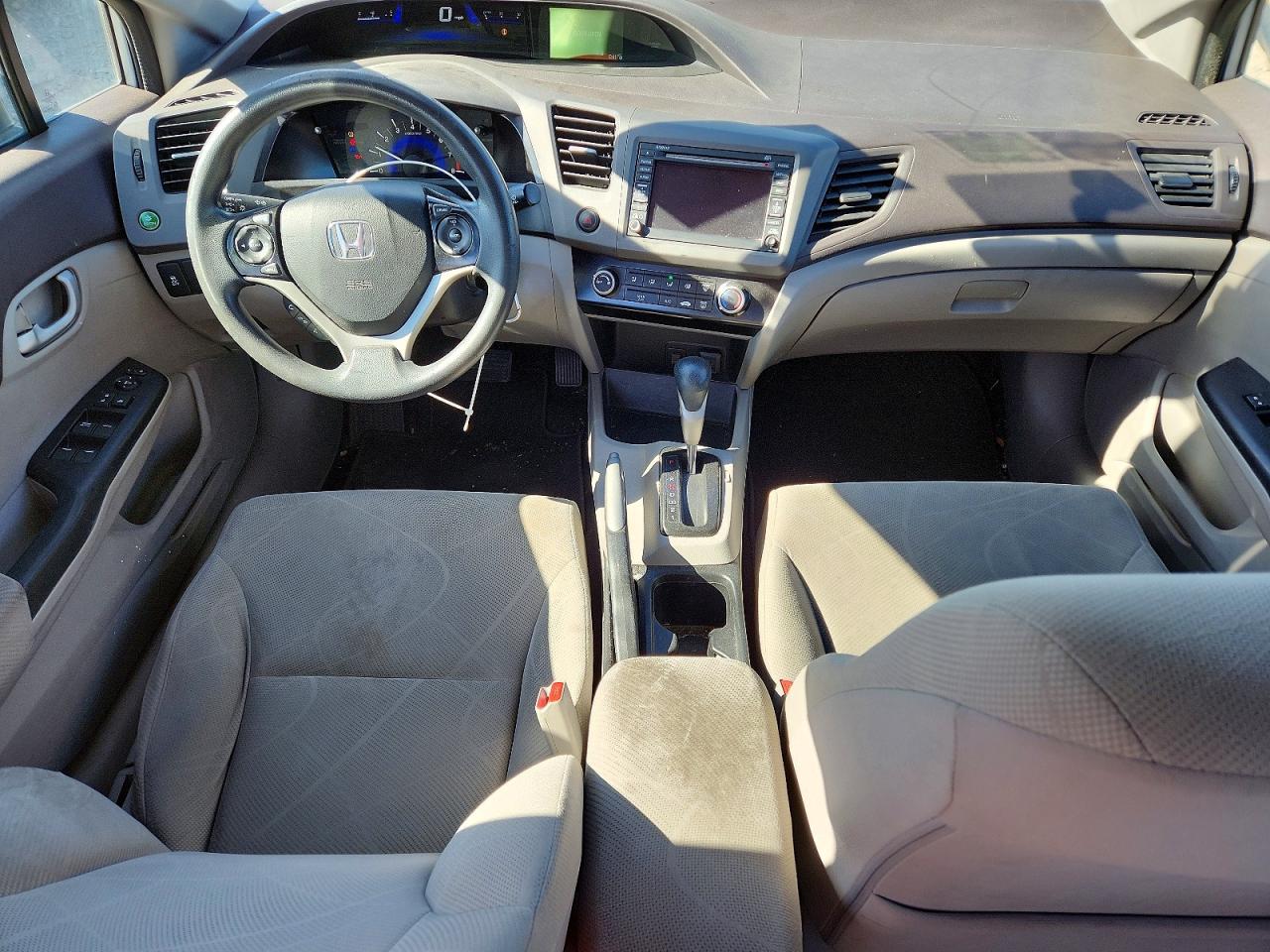 2012 Honda Civic Natural Gas Синий vin: 19XFB5F52CE003000