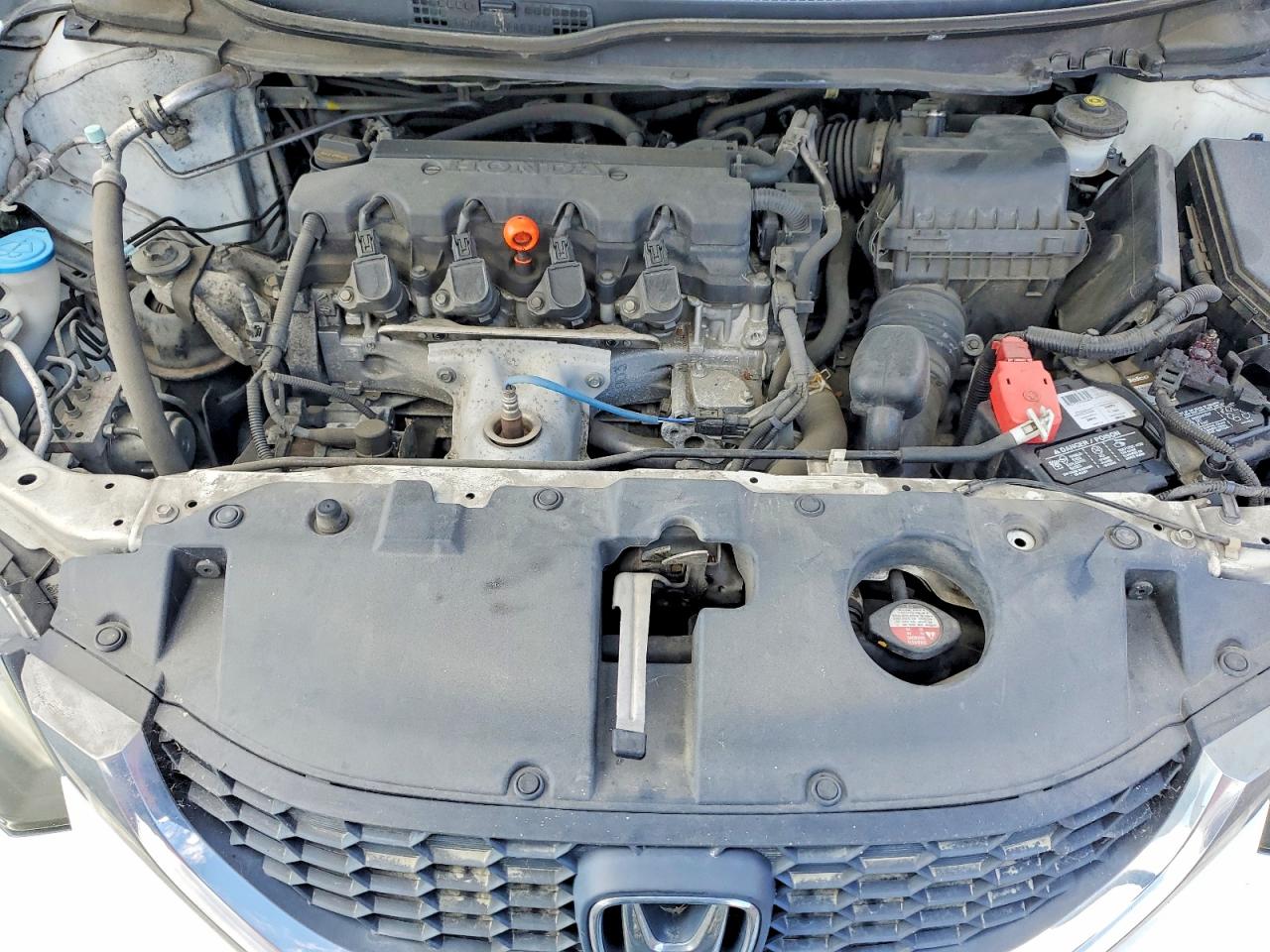 2013 Honda Civic Natural Gas White vin: 19XFB5F52DE000289