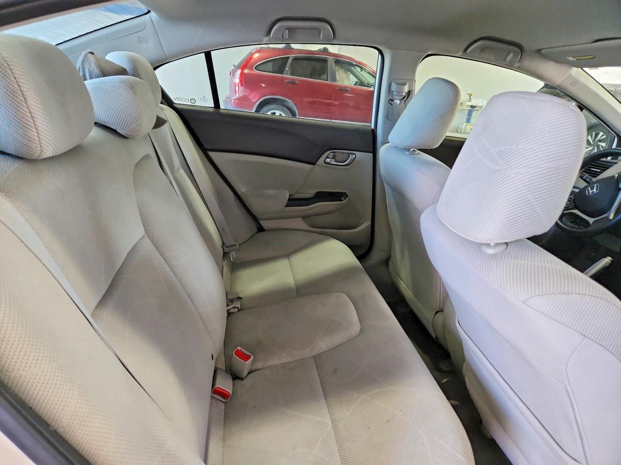 2012 Honda Civic Natural Gas White vin: 19XFB5F53CE000591