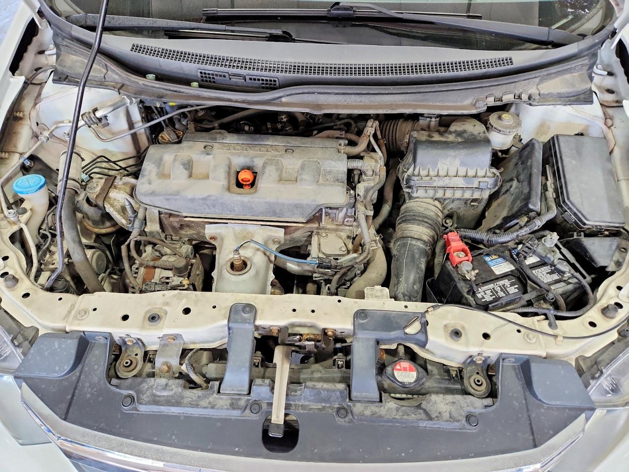 2012 Honda Civic Natural Gas White vin: 19XFB5F53CE000591