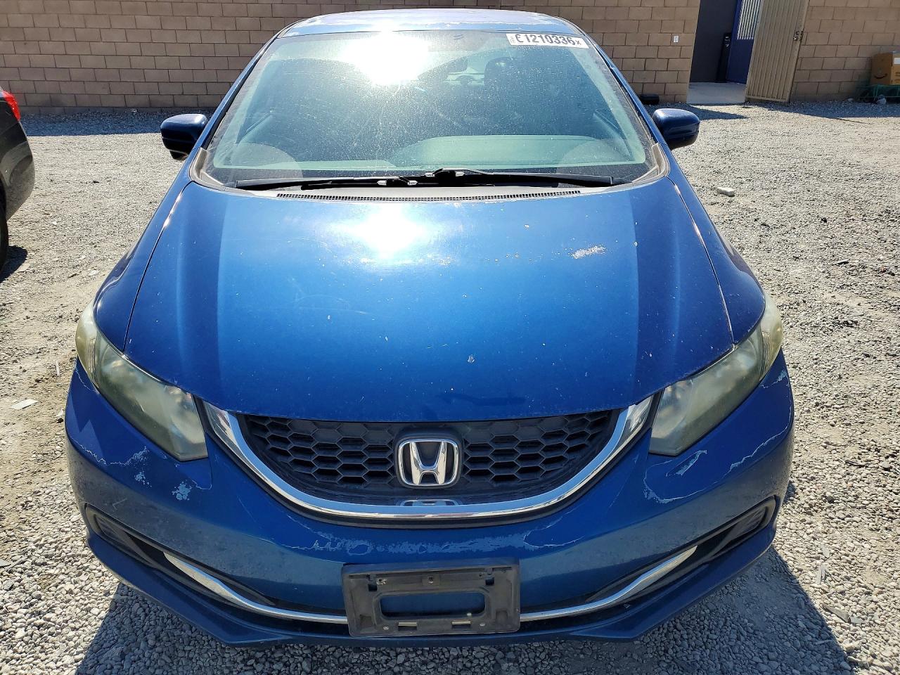 2014 Honda Civic Natural Gas Blue vin: 19XFB5F56EE000488
