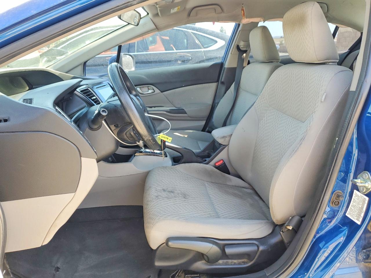2014 Honda Civic Natural Gas Blue vin: 19XFB5F56EE000488