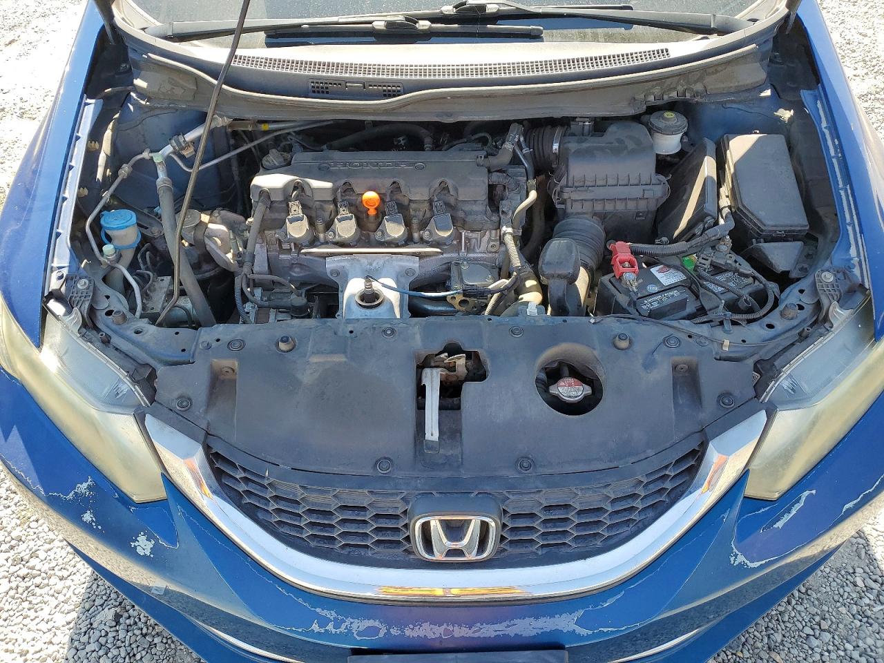 2014 Honda Civic Natural Gas Blue vin: 19XFB5F56EE000488
