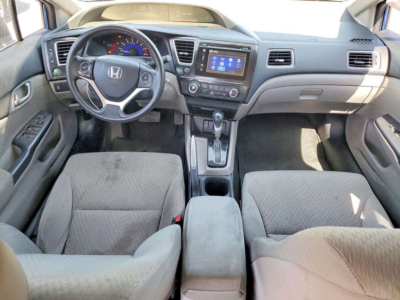 2014 Honda Civic Natural Gas Blue vin: 19XFB5F56EE000488