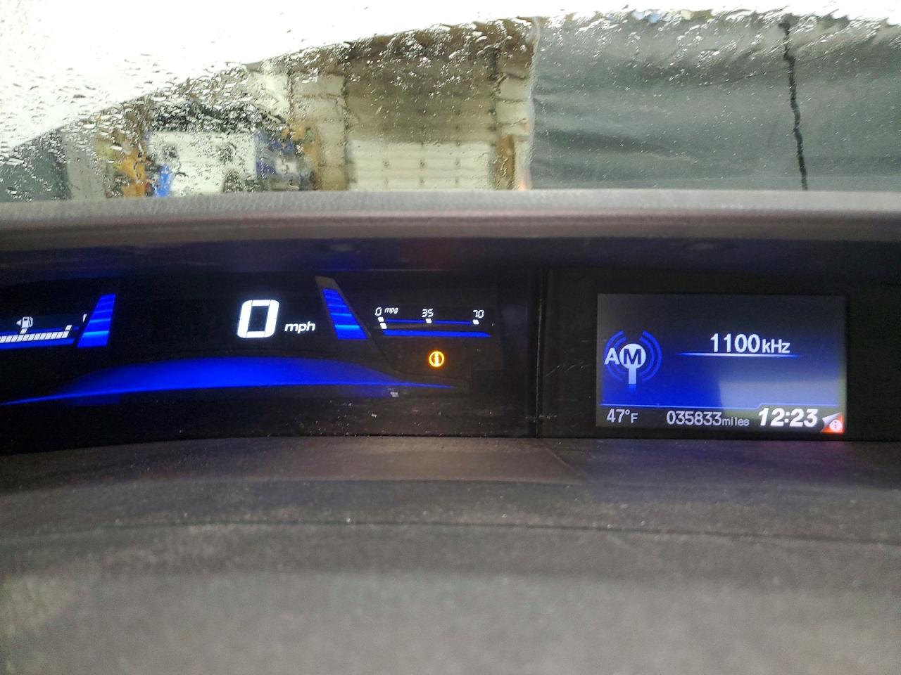 2013 Honda Civic Natural Gas White vin: 19XFB5F57DE000417