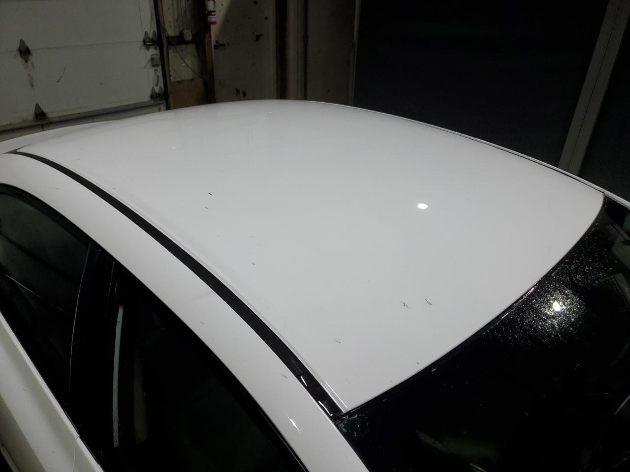 2013 Honda Civic Natural Gas White vin: 19XFB5F57DE000417 Damage: Roof, Multiple Scratches Heavy, 3