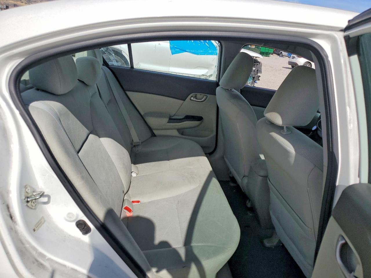 2012 Honda Civic Natural Gas White vin: 19XFB5F59CE001518