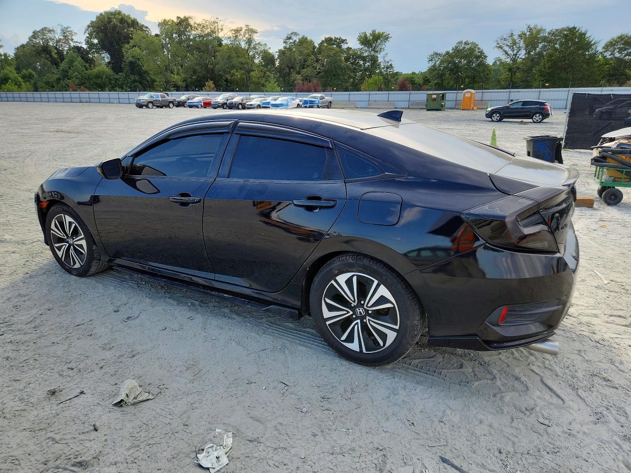 2017 Honda Civic Ex Black vin: 19XFC1E36HE019617