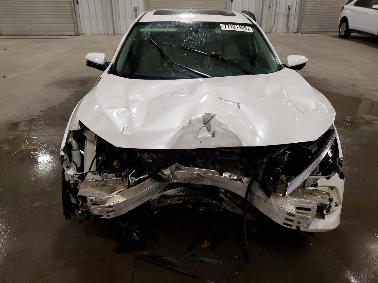 2016 Honda Civic Ex White vin: 19XFC1F30GE012711