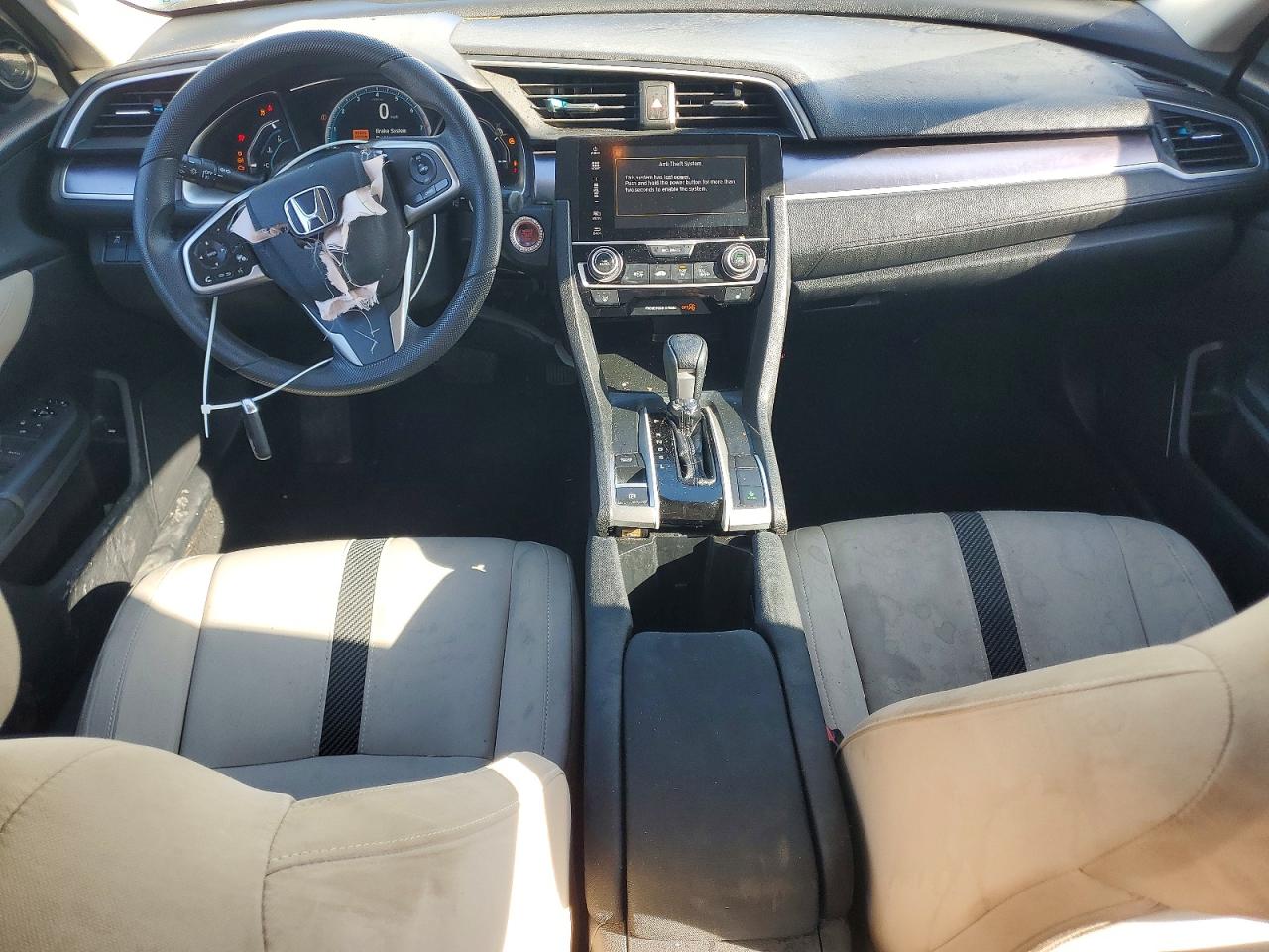 2016 Honda Civic Ex White vin: 19XFC1F30GE012711