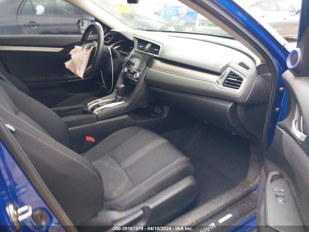 2018 Honda Civic Ex-t Синий vin: 19XFC1F30JE003773