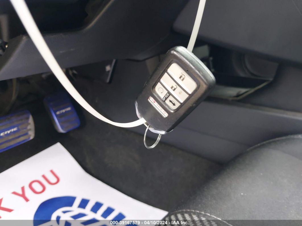 2018 Honda Civic Ex-t Синий vin: 19XFC1F30JE003773
