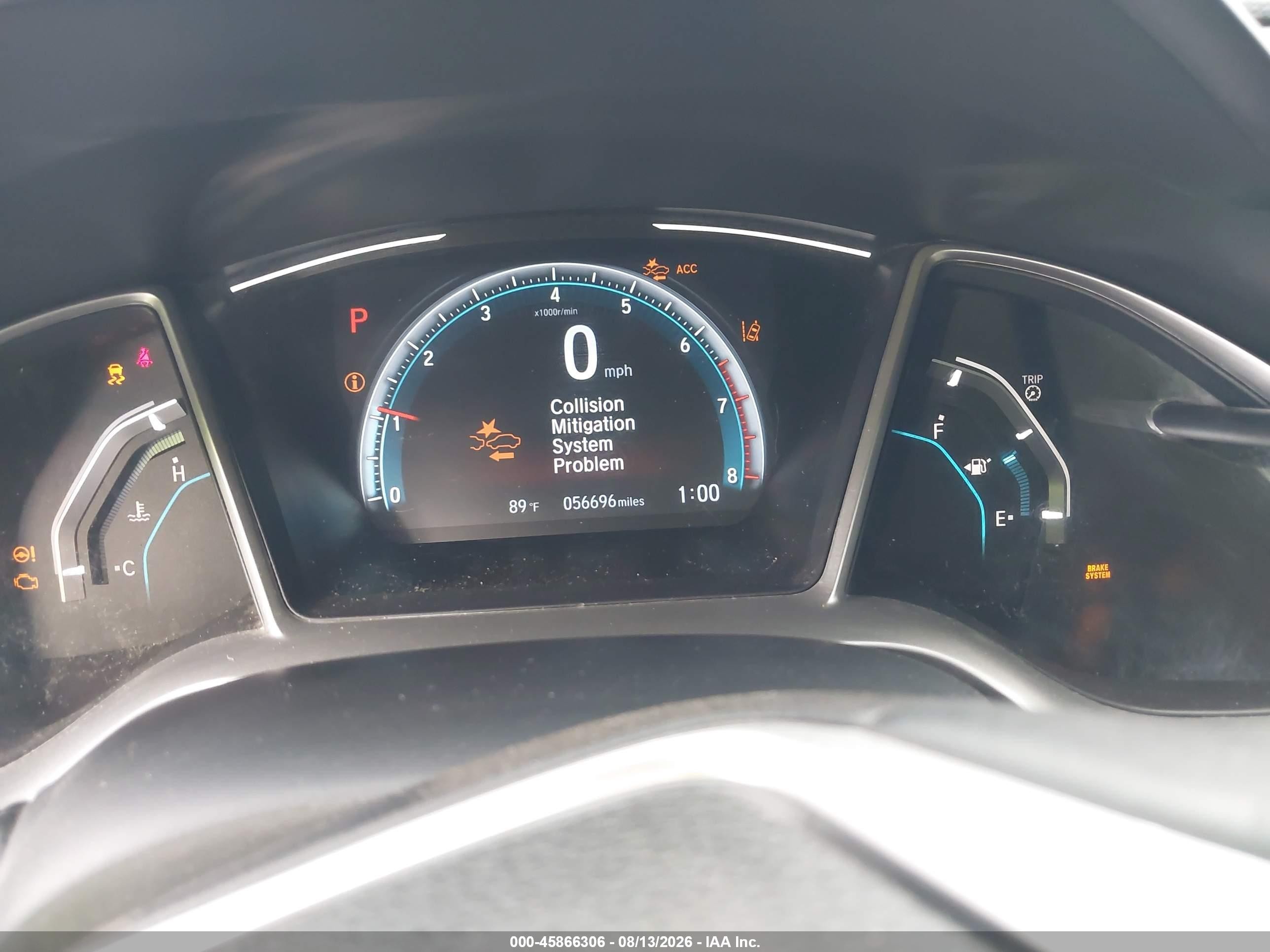 2021 Honda Civic Ex White vin: 19XFC1F30ME011568