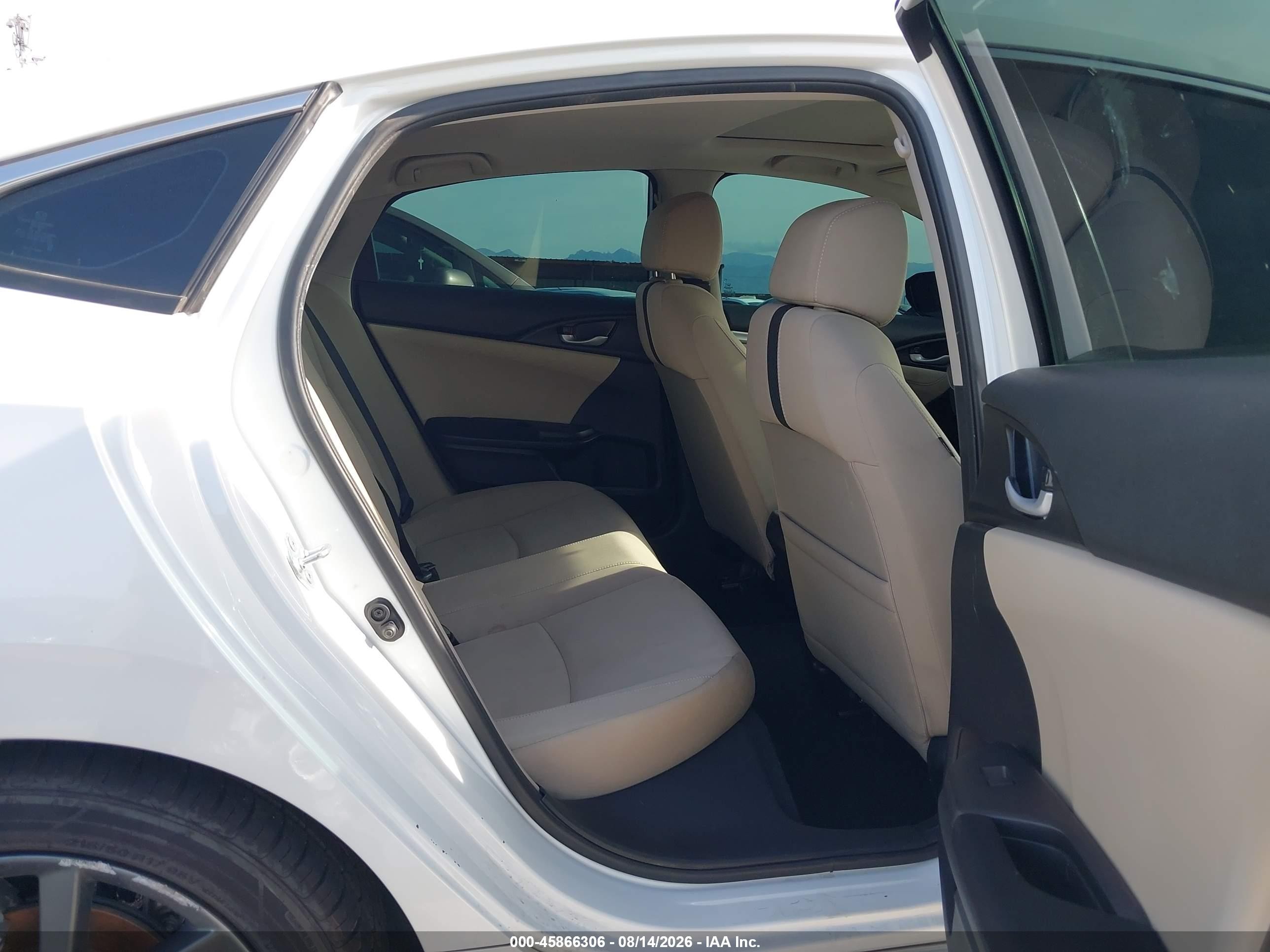 2021 Honda Civic Ex White vin: 19XFC1F30ME011568