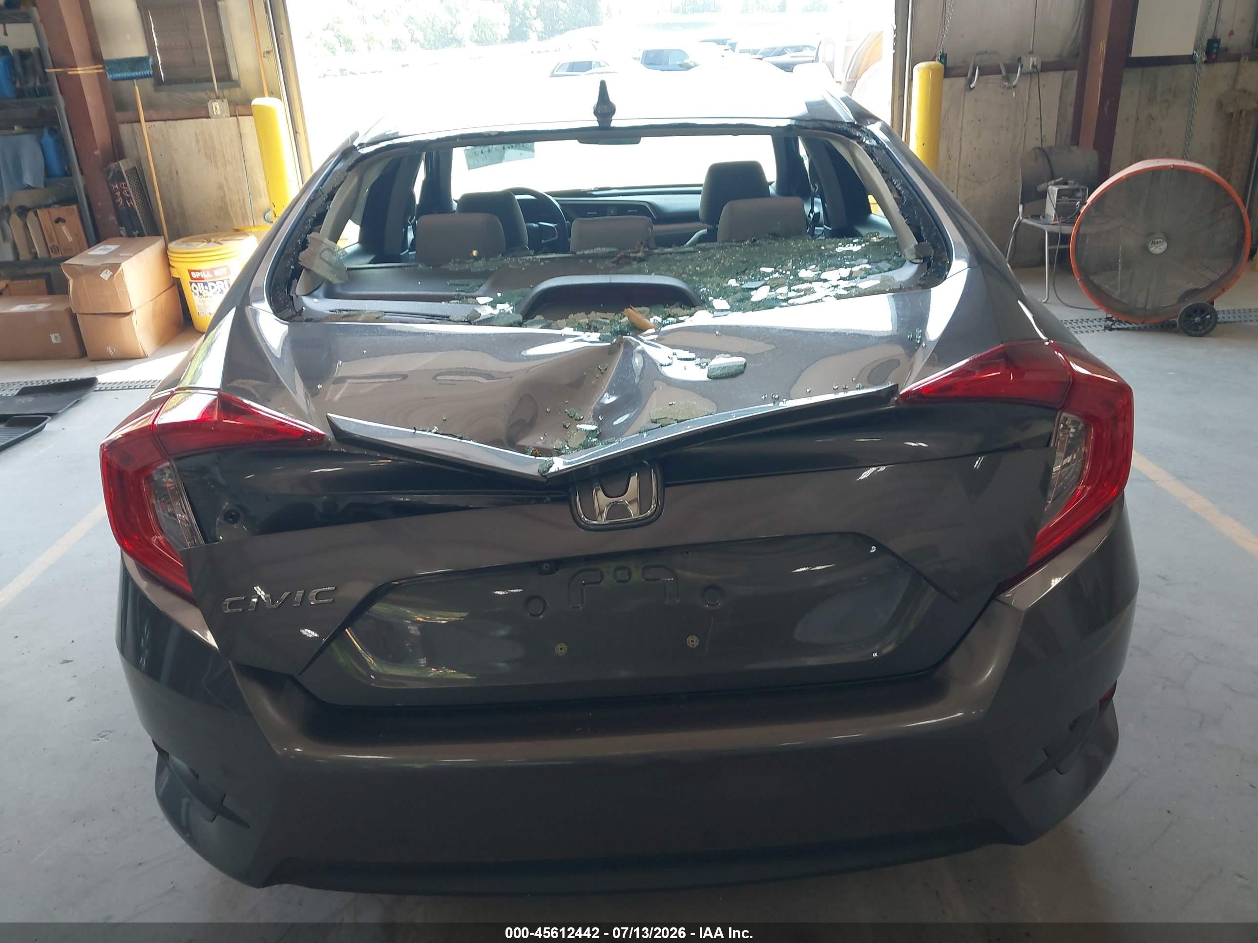 2016 Honda Civic Ex-t Серебряный vin: 19XFC1F31GE021384