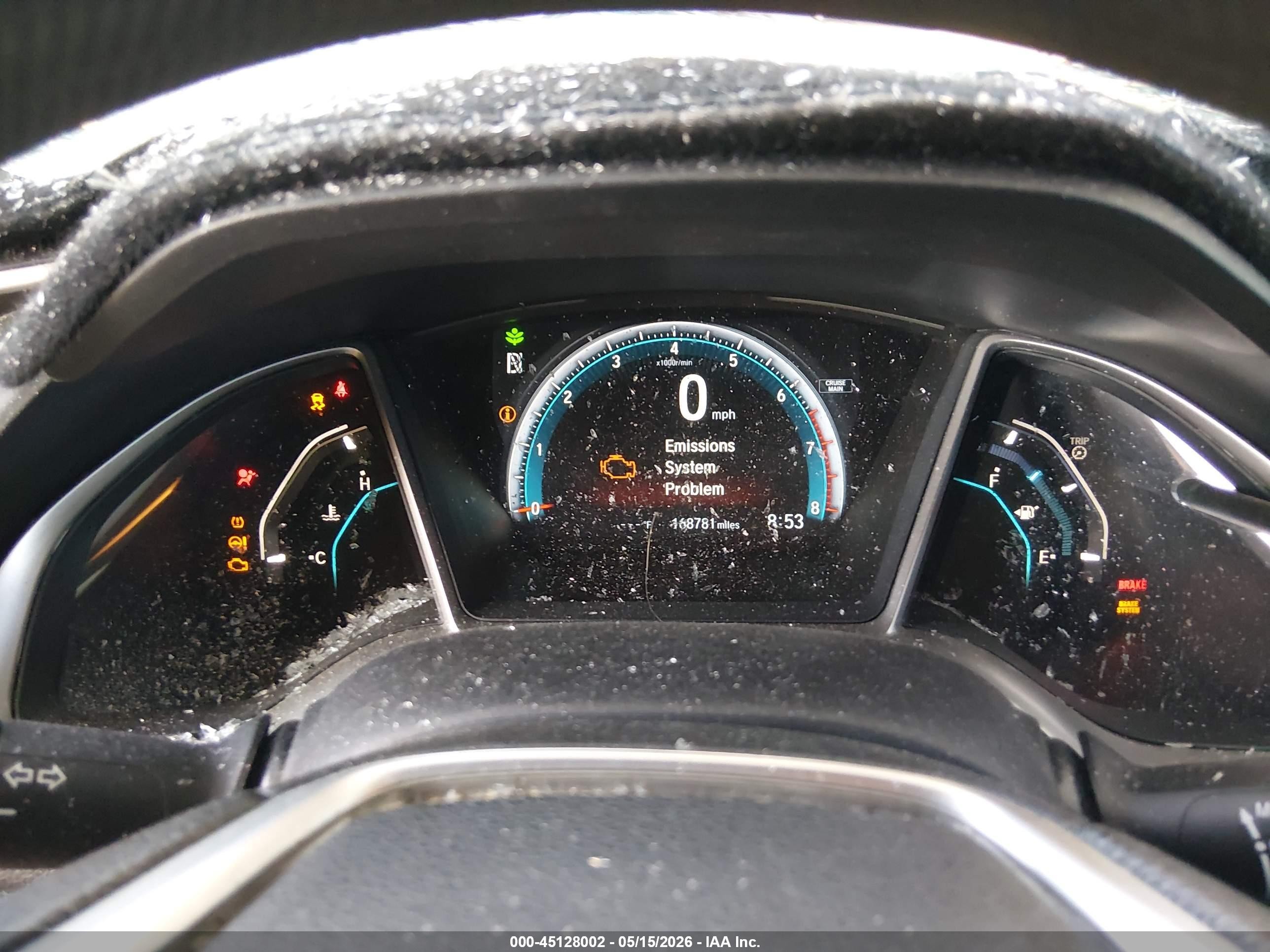 2017 Honda Civic Ex-t Белый vin: 19XFC1F31HE007227