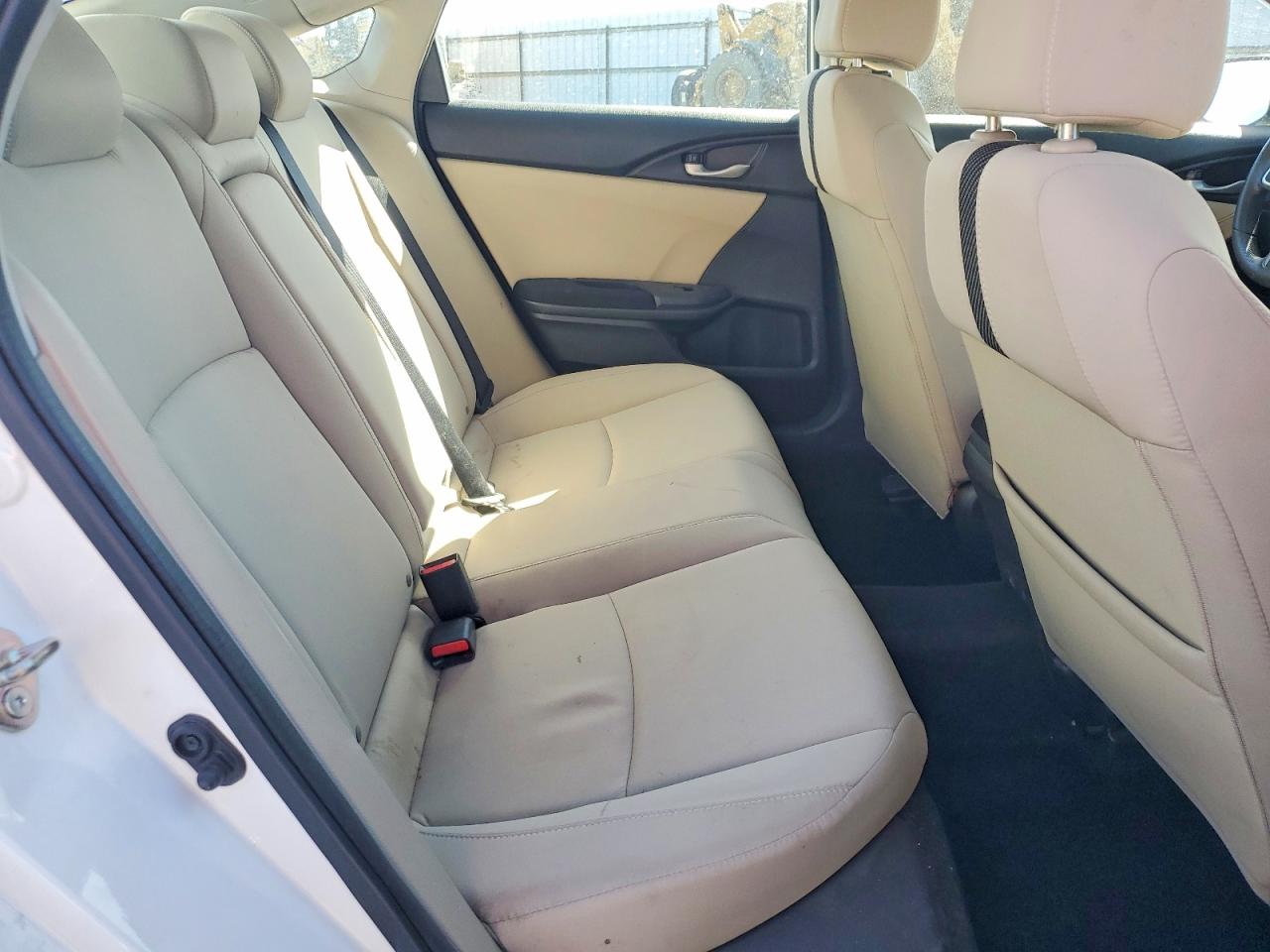 2017 Honda Civic Ex White vin: 19XFC1F31HE203751