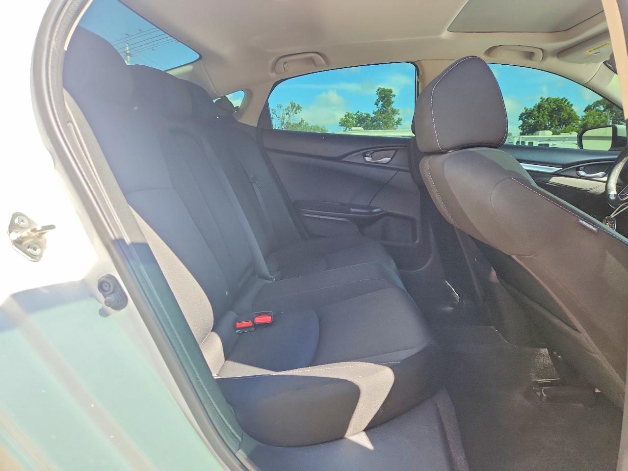 2020 Honda Civic Ex White vin: 19XFC1F31LE004224