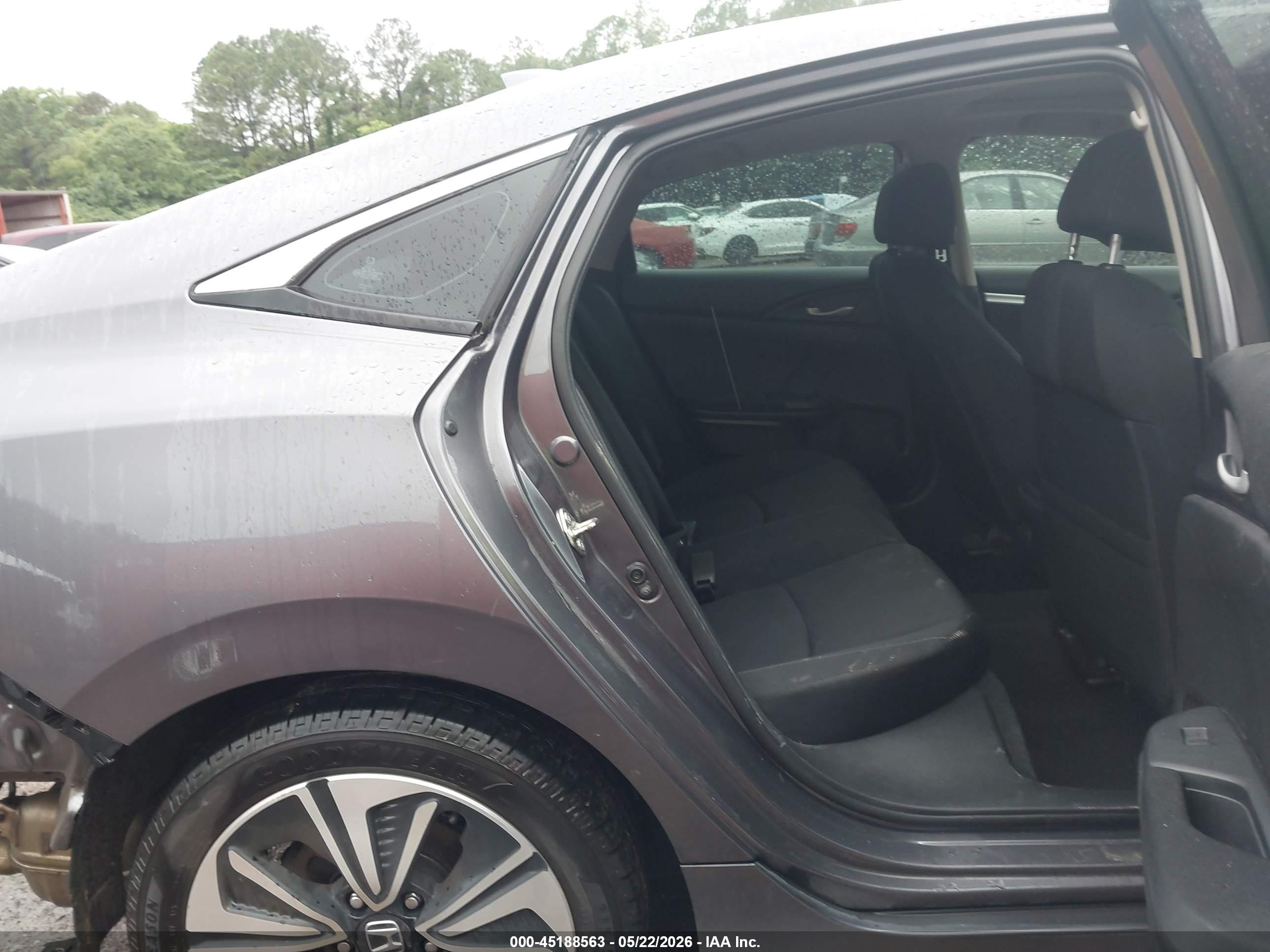 2016 Honda Civic Ex-t Gray vin: 19XFC1F32GE013794
