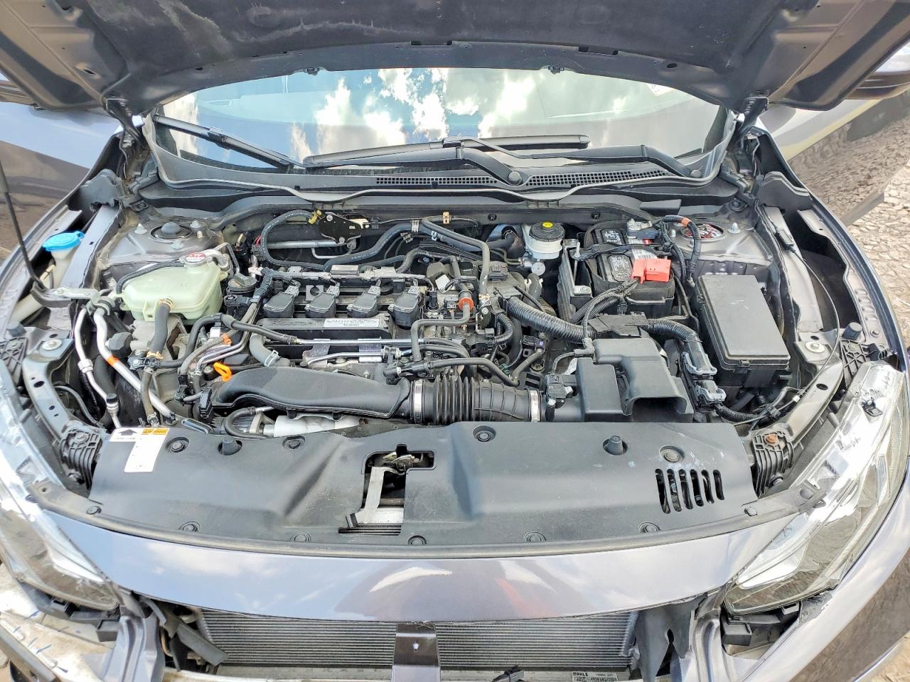 2019 Honda Civic Ex Silver vin: 19XFC1F32KE209131