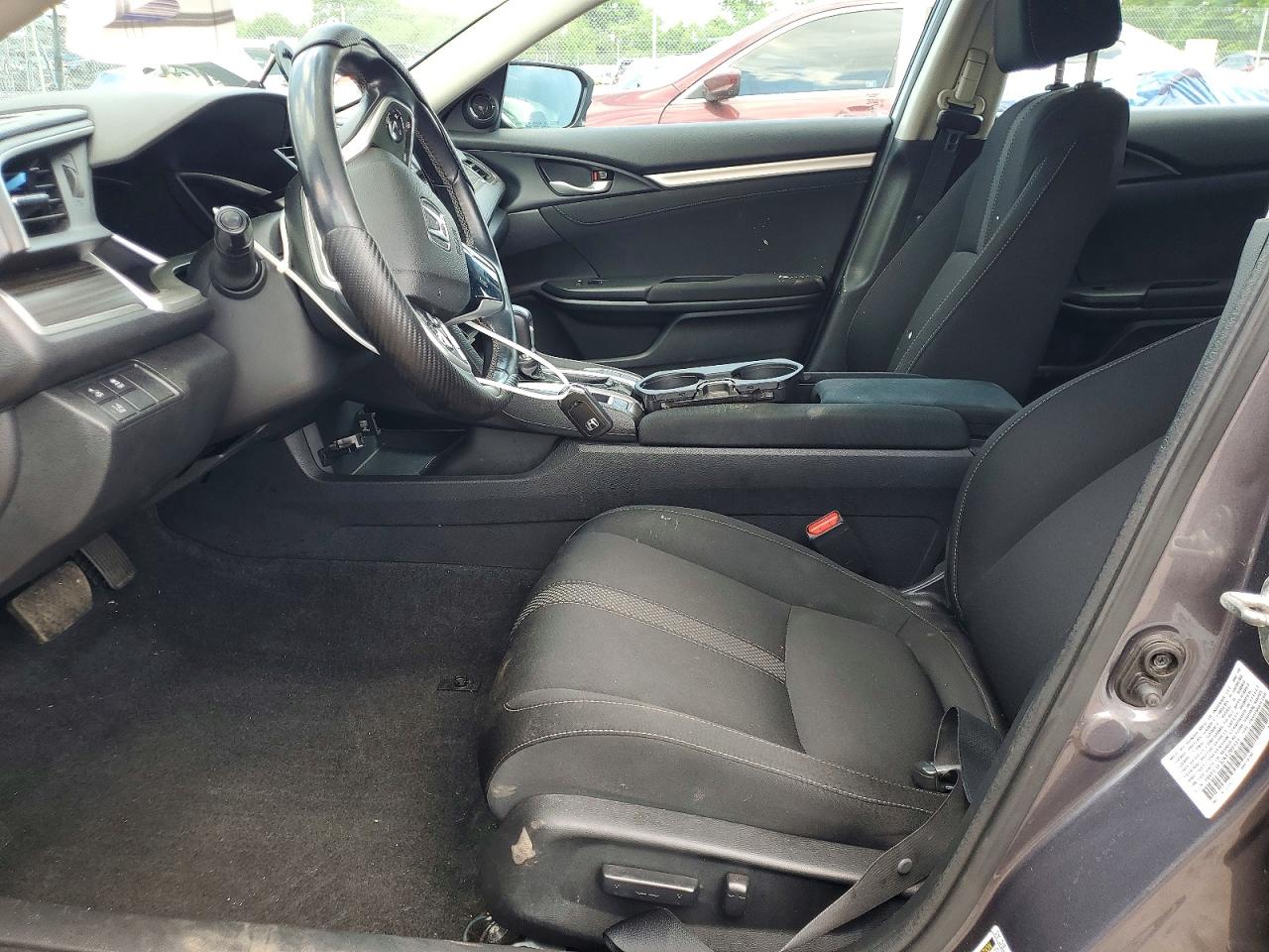 2019 Honda Civic Ex Silver vin: 19XFC1F32KE209131