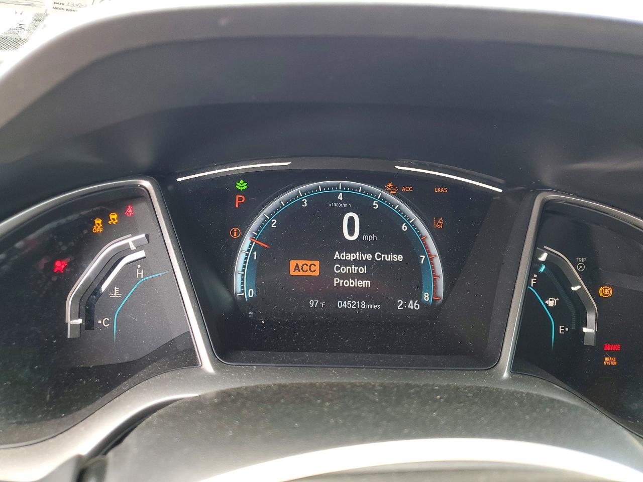 2019 Honda Civic Ex Silver vin: 19XFC1F32KE209131