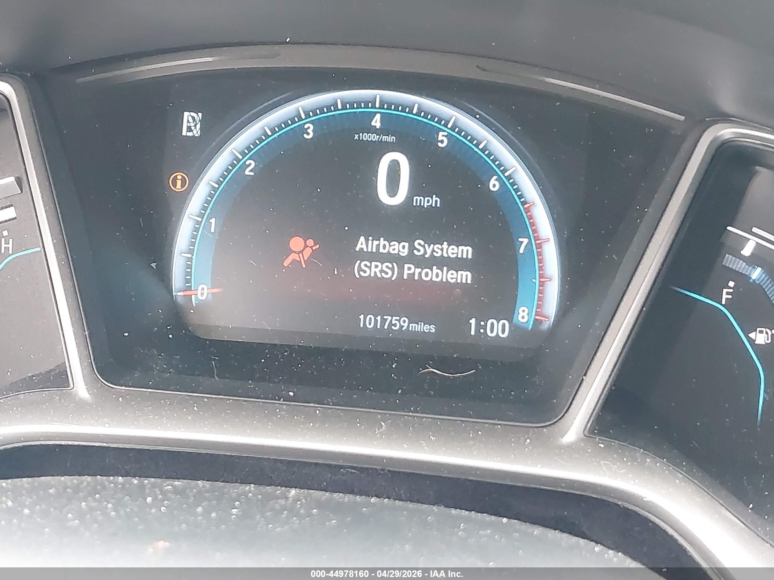 2016 Honda Civic Ex-t Gray vin: 19XFC1F33GE017840