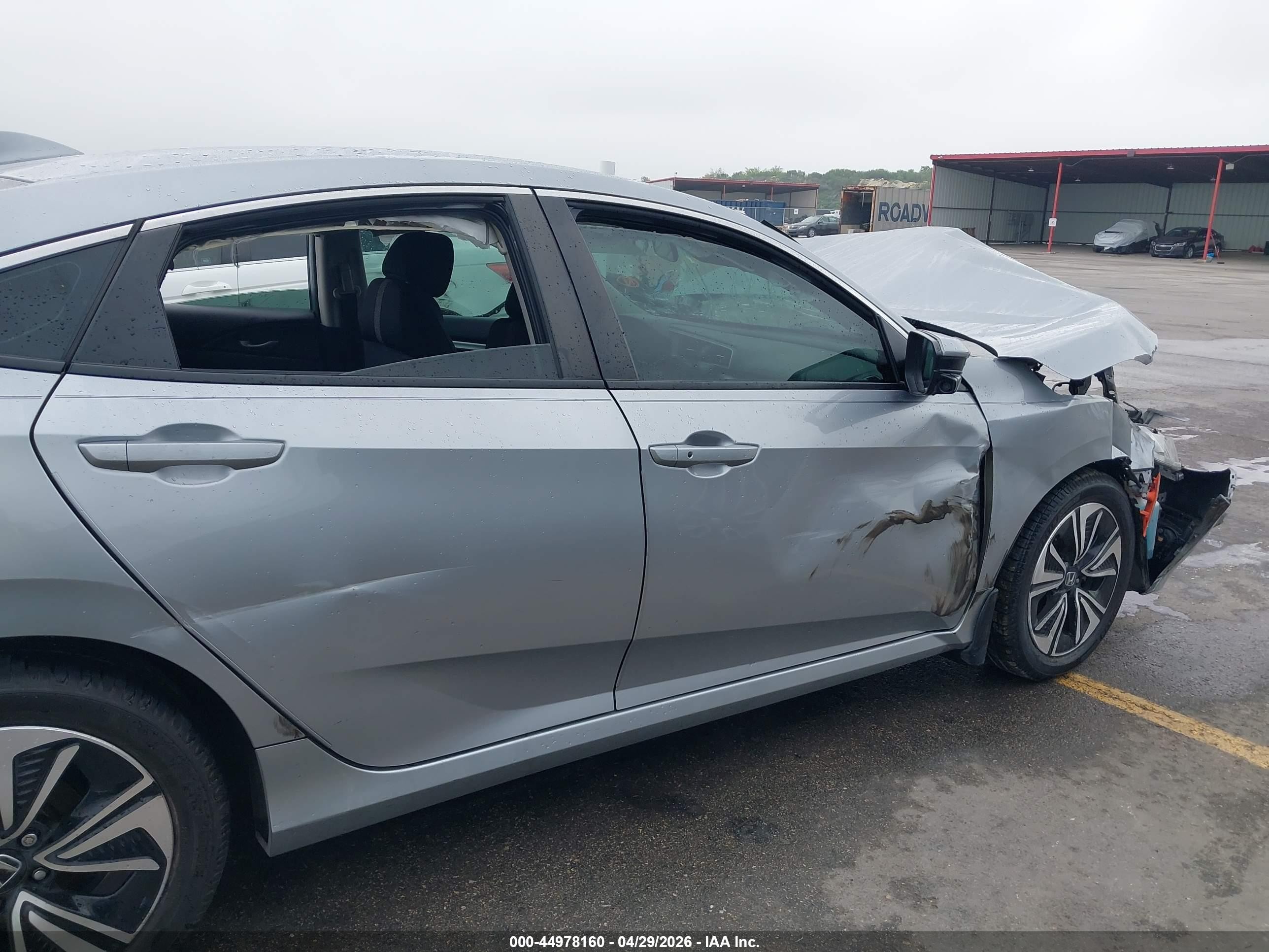 2016 Honda Civic Ex-t Gray vin: 19XFC1F33GE017840