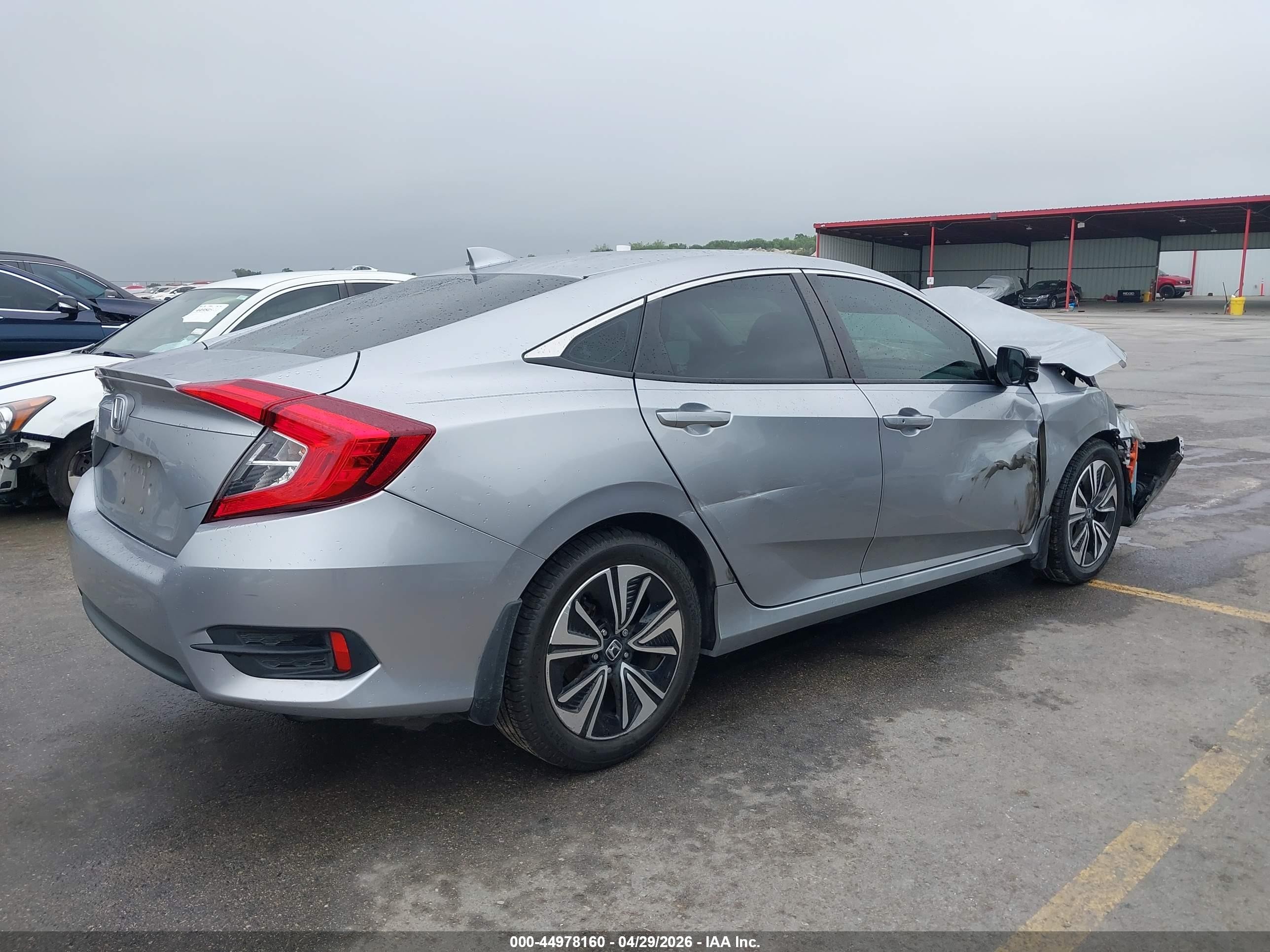 2016 Honda Civic Ex-t Gray vin: 19XFC1F33GE017840