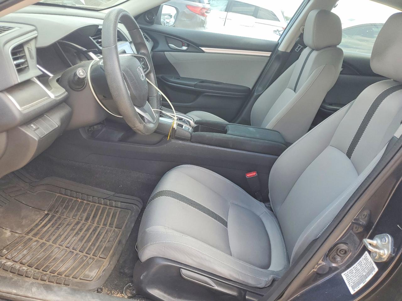2016 Honda Civic Ex Gray vin: 19XFC1F34GE008662