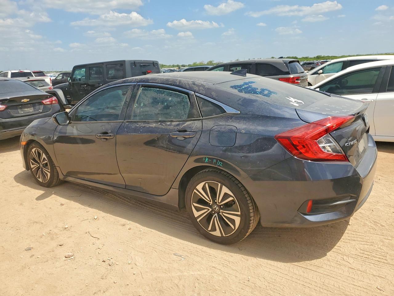 2016 Honda Civic Ex Gray vin: 19XFC1F34GE008662