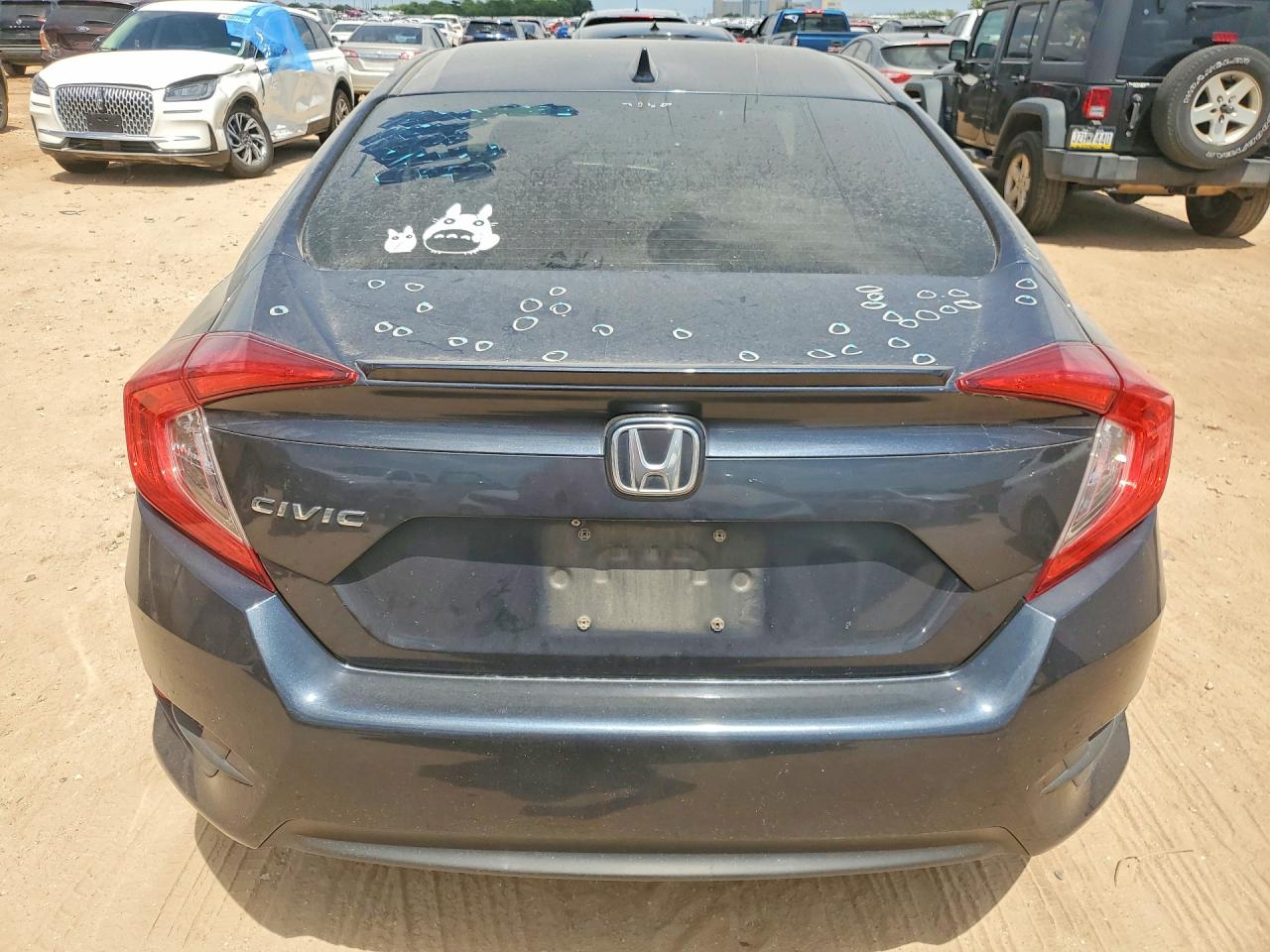 2016 Honda Civic Ex Gray vin: 19XFC1F34GE008662