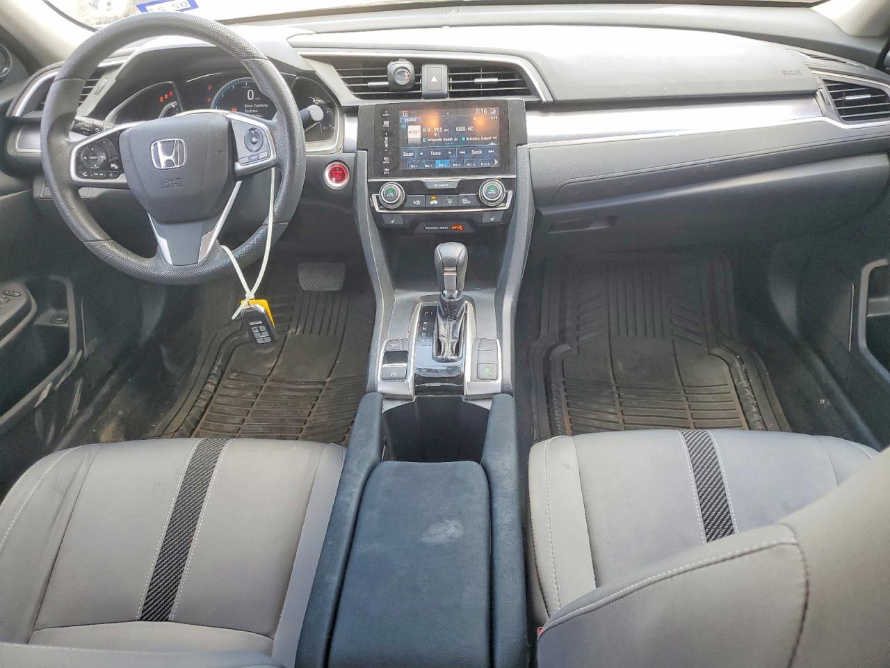 2016 Honda Civic Ex Gray vin: 19XFC1F34GE008662