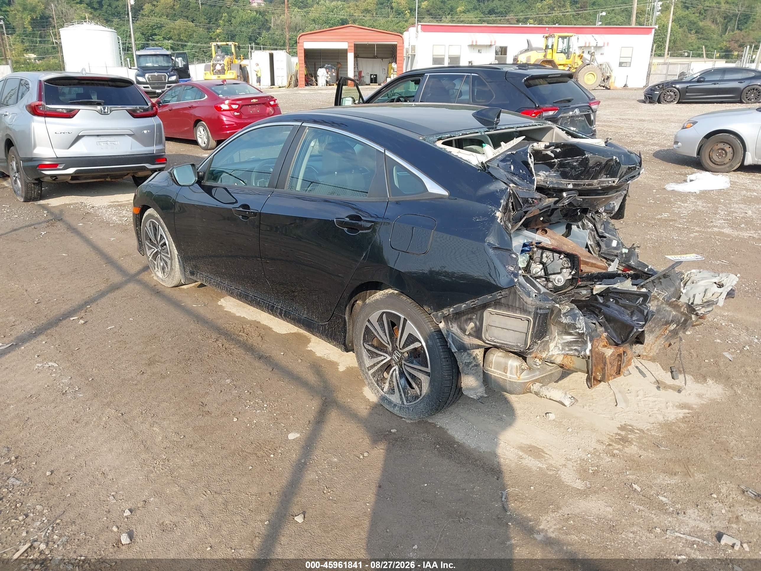2016 Honda Civic Ex-t Black vin: 19XFC1F34GE026465