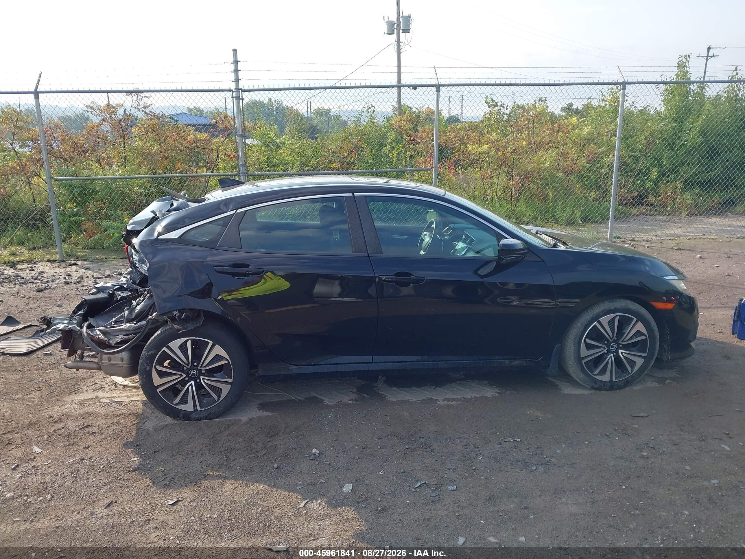 2016 Honda Civic Ex-t Black vin: 19XFC1F34GE026465
