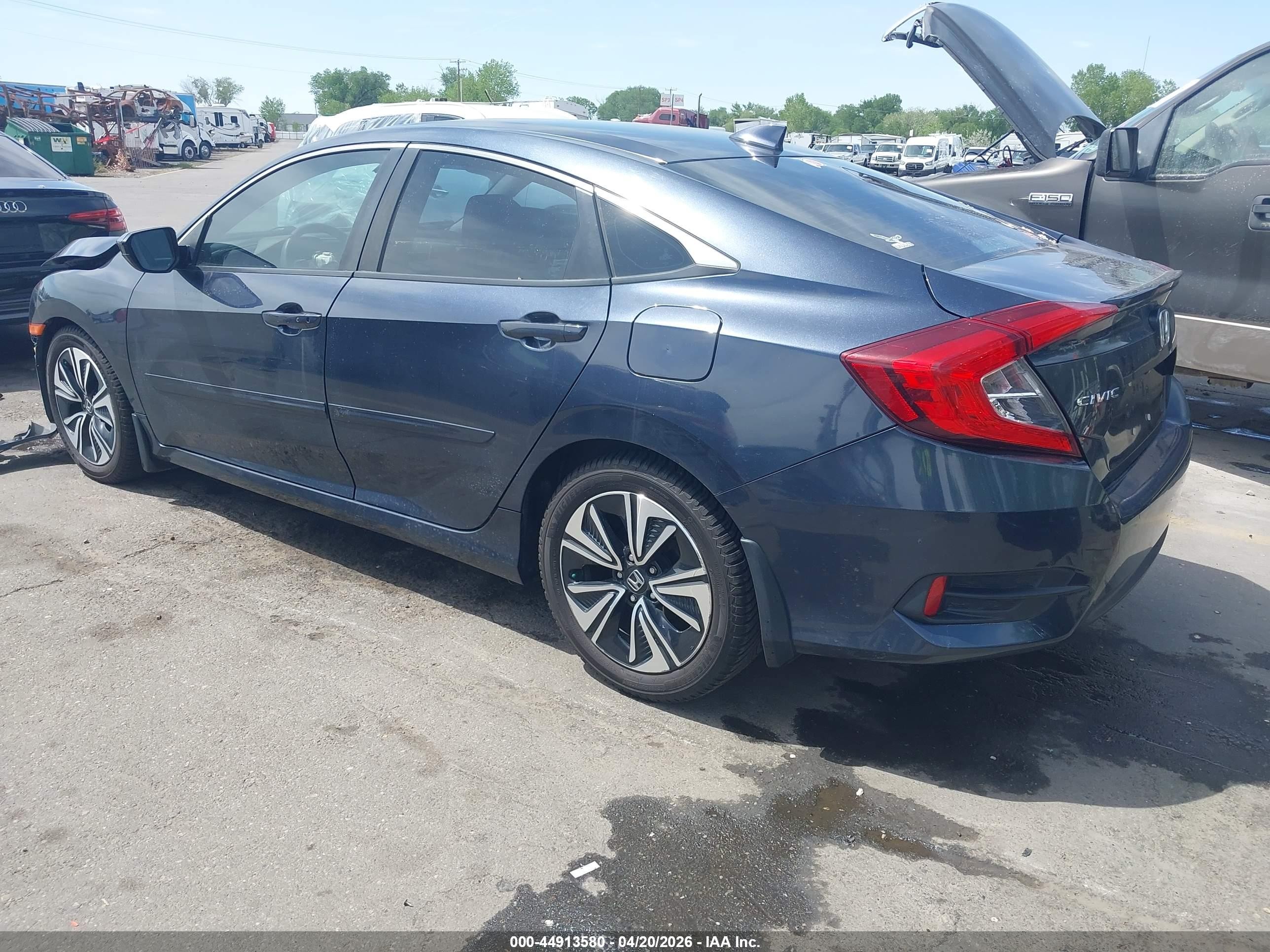 2016 Honda Civic Ex-t Black vin: 19XFC1F34GE038941