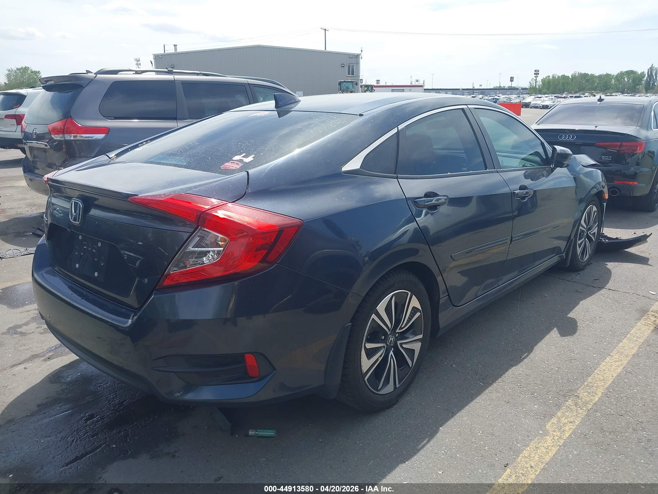 2016 Honda Civic Ex-t Black vin: 19XFC1F34GE038941