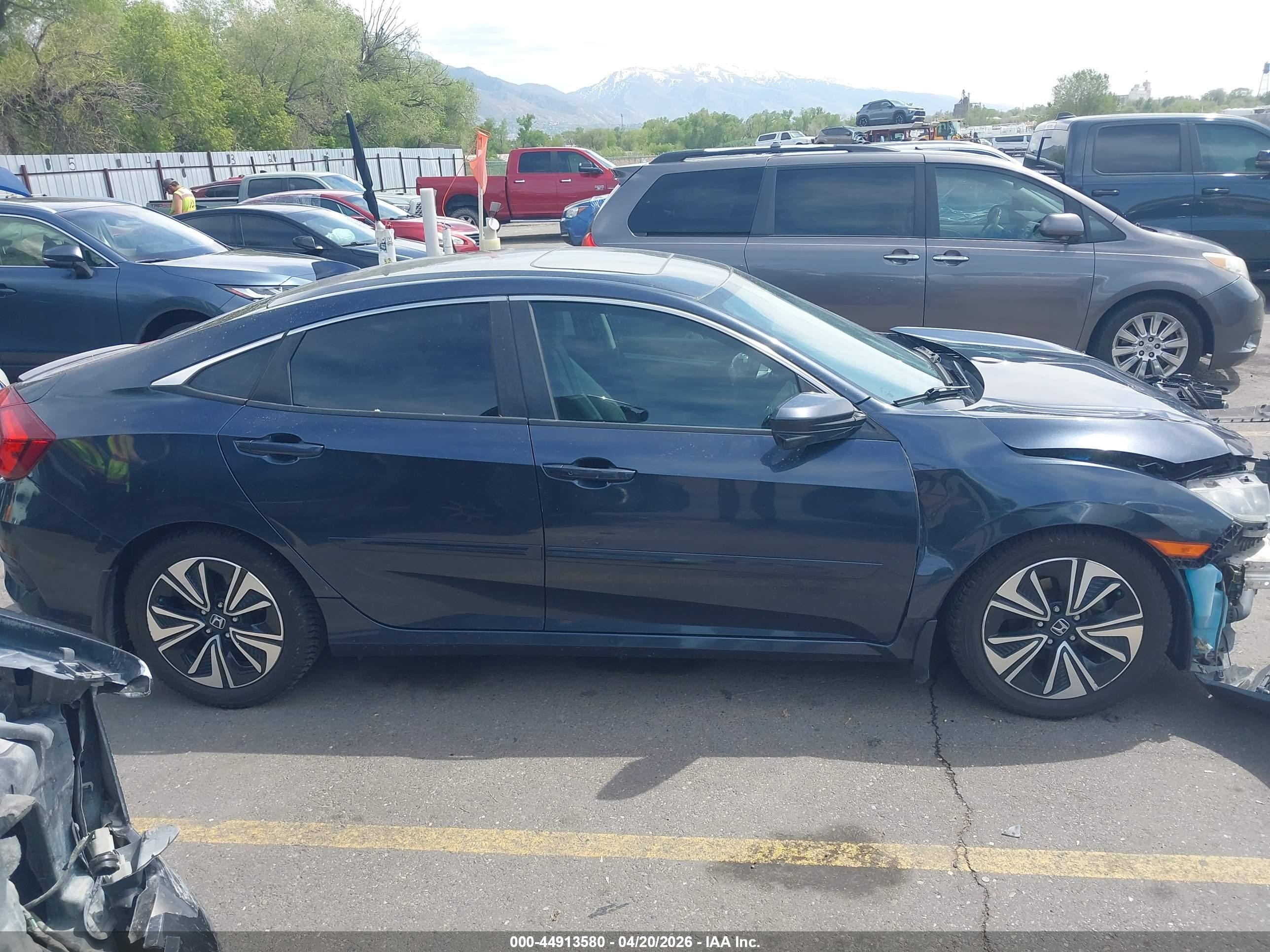 2016 Honda Civic Ex-t Black vin: 19XFC1F34GE038941