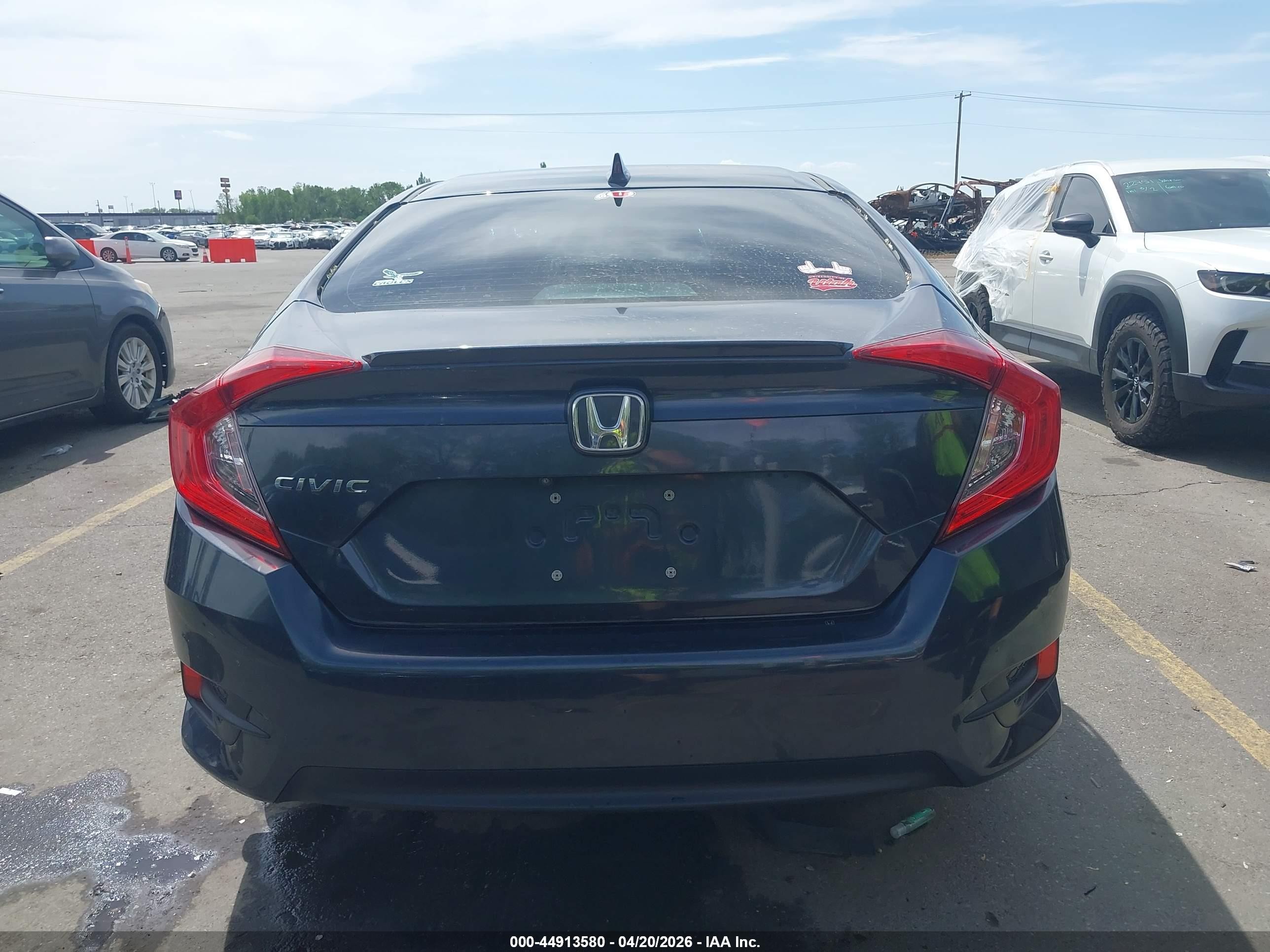 2016 Honda Civic Ex-t Black vin: 19XFC1F34GE038941