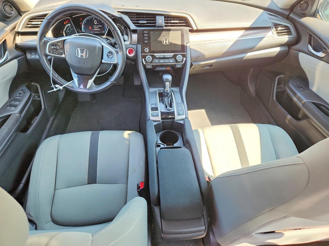2019 Honda Civic Ex Blue vin: 19XFC1F34KE019850