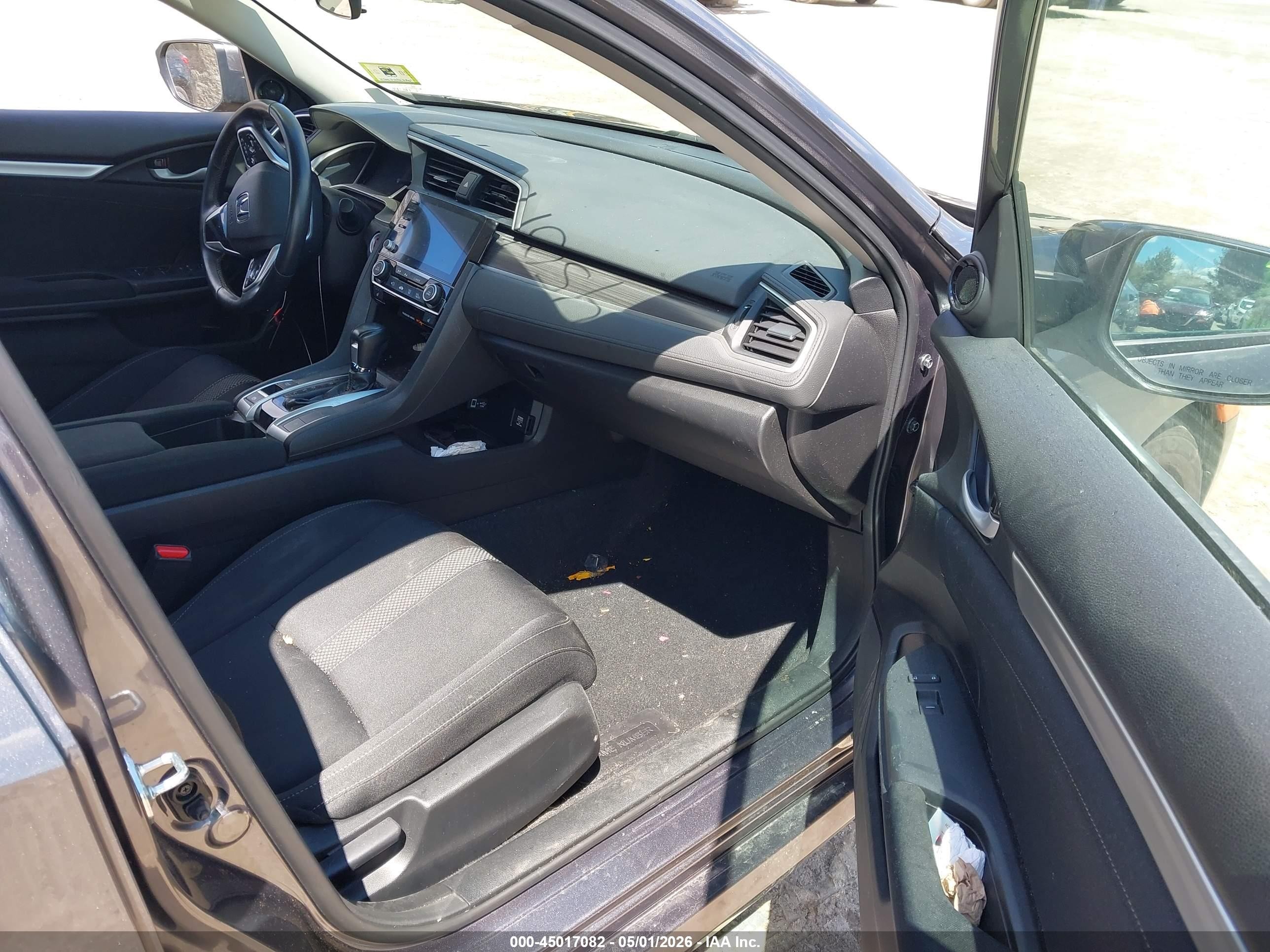 2021 Honda Civic Ex Gray vin: 19XFC1F34ME202264